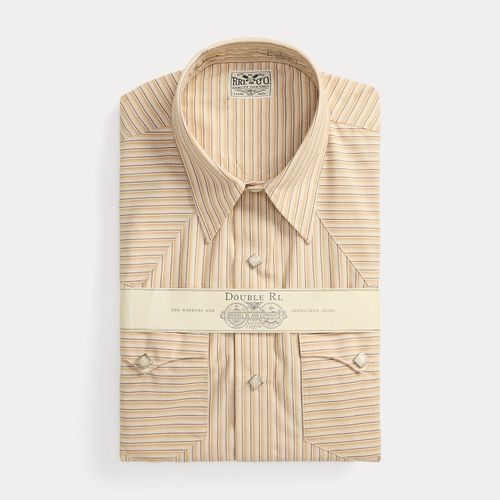 Chemise western cintrée rayée - RRL - Modalova