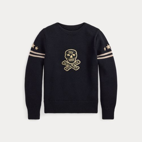 Pull en laine à patch tête de mort - RRL - Modalova