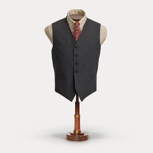 Gilet jaspé à chevrons - RRL - Modalova