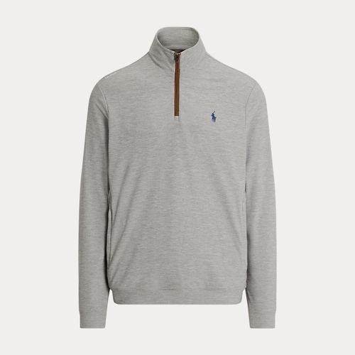 Pull demi-zippé piqué - RLX - Modalova