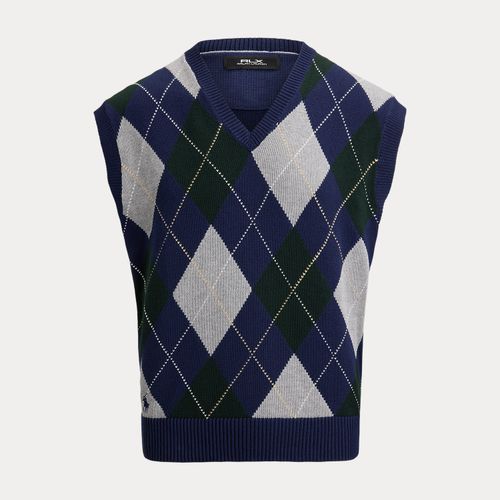 Pull débardeur performance à losange - RLX - Modalova