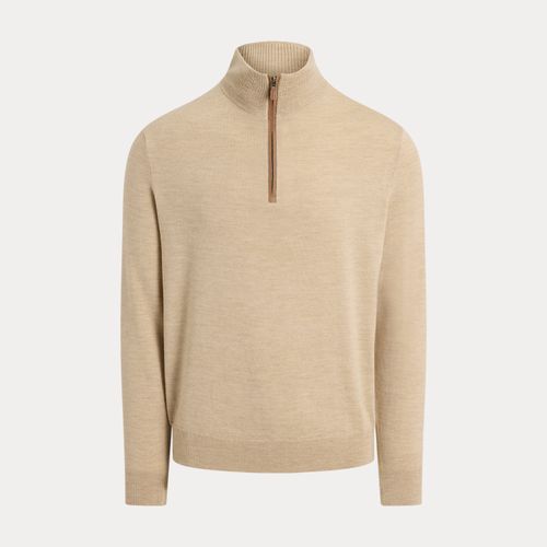 Pull demi-zippé en laine - RLX - Modalova