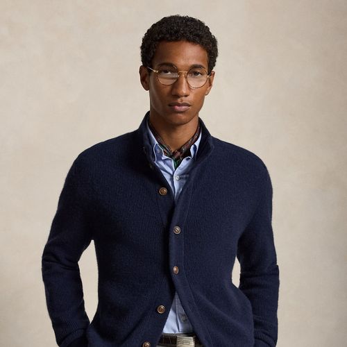 Cardigan col cheminée en cachemire - RLX - Modalova