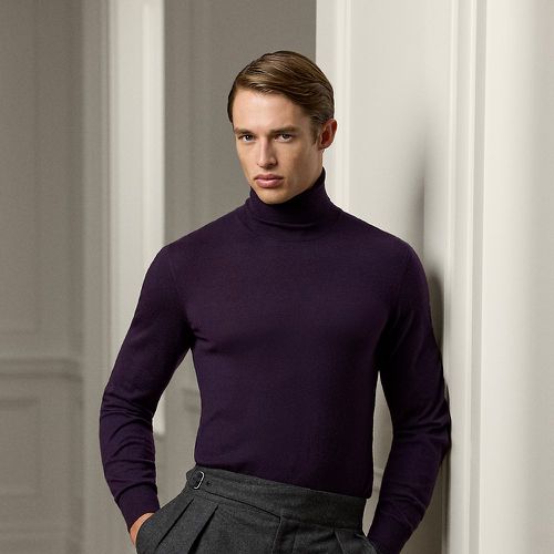 Pull à col roulé en cachemire - Purple Label - Modalova