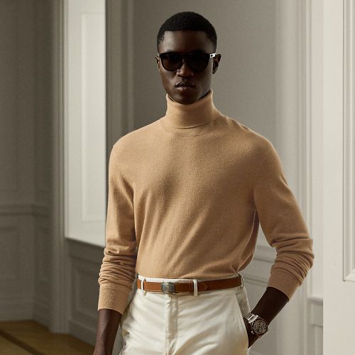 Pull à col roulé en cachemire - Purple Label - Modalova
