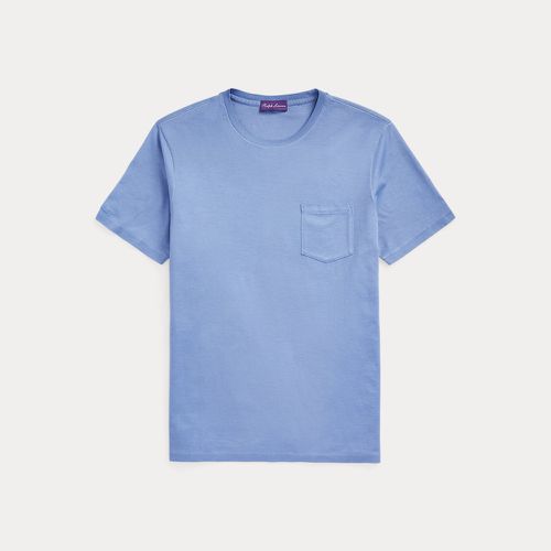 T-shirt à poche en jersey teint en pièce - Purple Label - Modalova