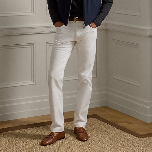 Pantalon Slim Fit en sergé stretch - Purple Label - Modalova