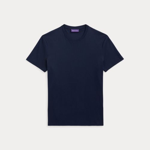 T-shirt à col rond en interlock - Purple Label - Modalova