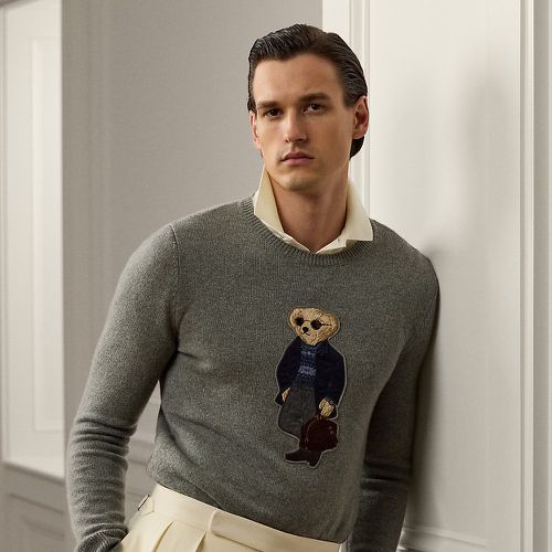 Pull Polo Bear en cachemire - Purple Label - Modalova