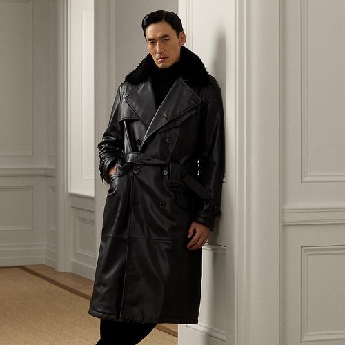 Trench-coat Keating en cuir - Purple Label - Modalova