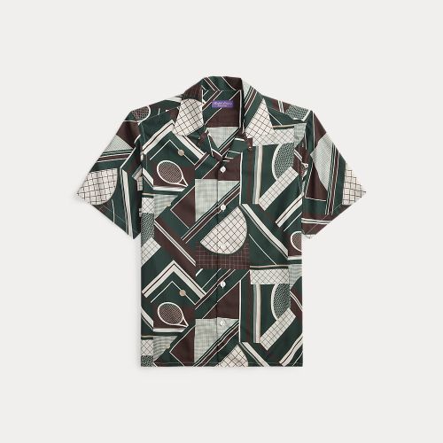 Chemise safari à motif tennistique - Purple Label - Modalova