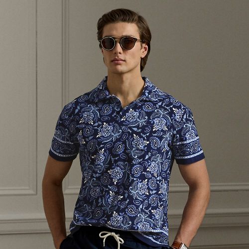 Polo Riviera à motif cachemire - Purple Label - Modalova