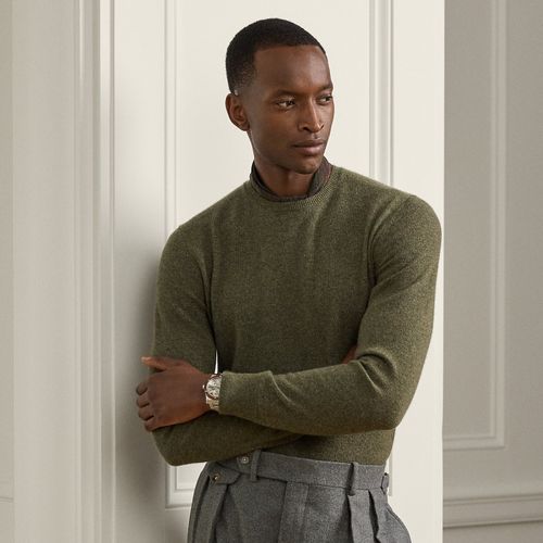 Pull col rond en cachemire - Purple Label - Modalova