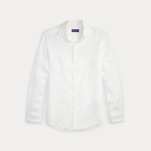Chemise en lin natté - Purple Label - Modalova
