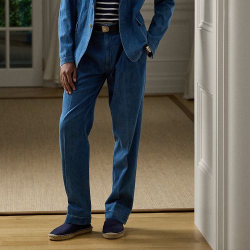 Pantalon Glenn fait main en denim - Purple Label - Modalova