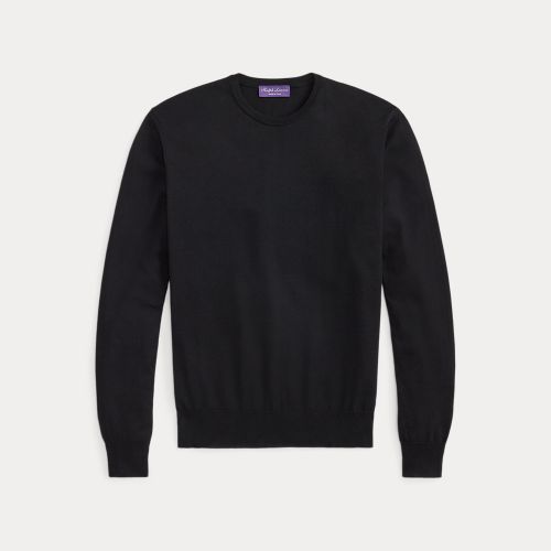Pull col rond en coton - Purple Label - Modalova