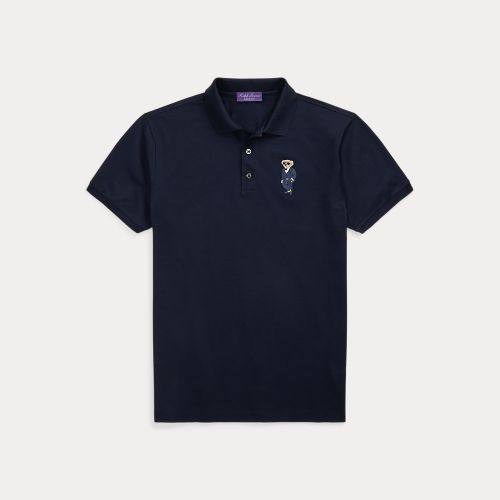 Polo Polo Bear Custom Slim en piqué - Purple Label - Modalova