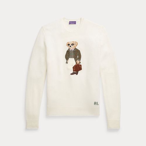 Pull Polo Bear en cachemire - Purple Label - Modalova