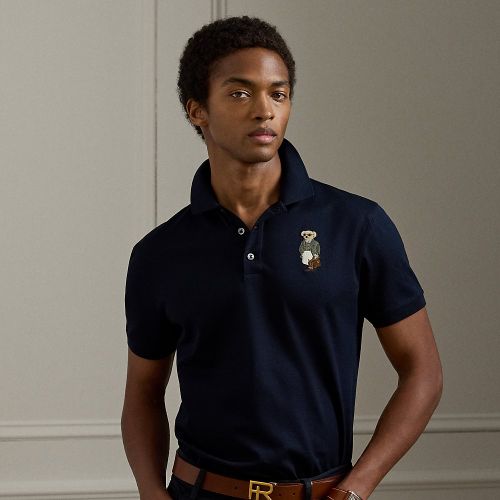 Polo en piqué Polo Bear Custom Slim - Purple Label - Modalova