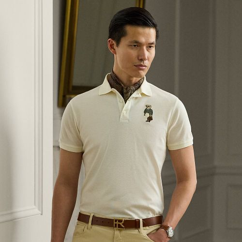 Polo en piqué Polo Bear Custom Slim - Purple Label - Modalova