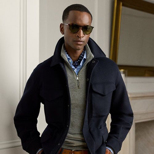 Veste Ripley en laine et cachemire - Purple Label - Modalova