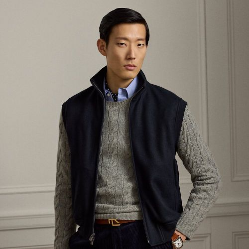 Gilet Felton en cachemire mélangé - Purple Label - Modalova