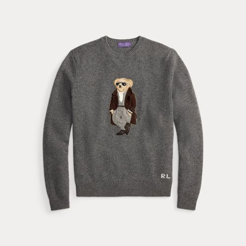 Pull Polo Bear en cachemire - Purple Label - Modalova