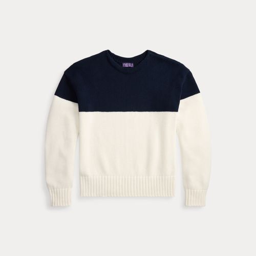 Pull Relaxed Fit en color-block - Purple Label - Modalova