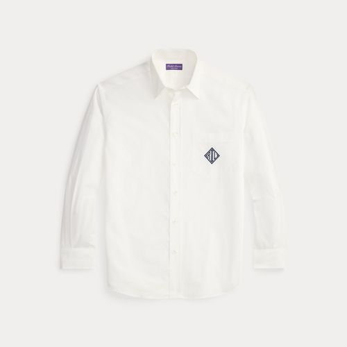Chemise Relaxed Fit à monogramme - Purple Label - Modalova