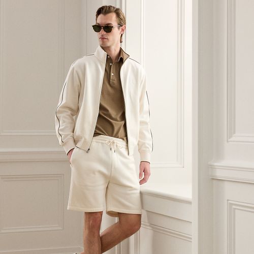 Short Wimbledon molleton coton-cachemire - Purple Label - Modalova