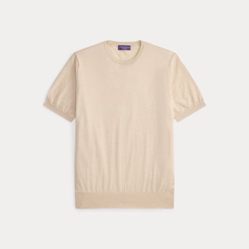 Pull en cachemire à manches courtes - Purple Label - Modalova