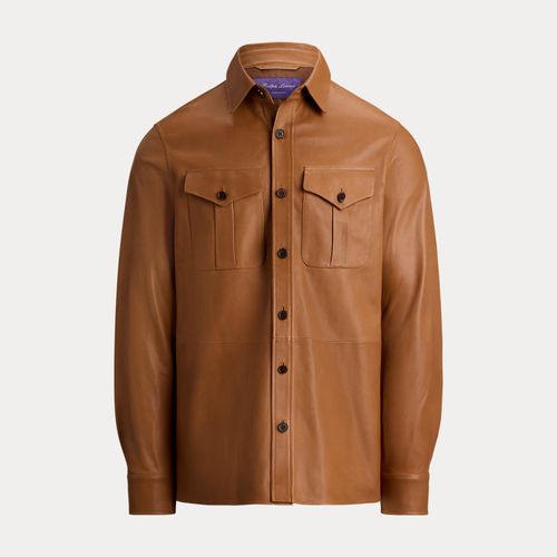 Surchemise en cuir - Purple Label - Modalova