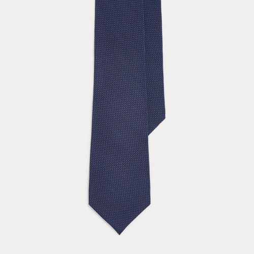 Cravate en crêpe de soie imprimé - Purple Label - Modalova