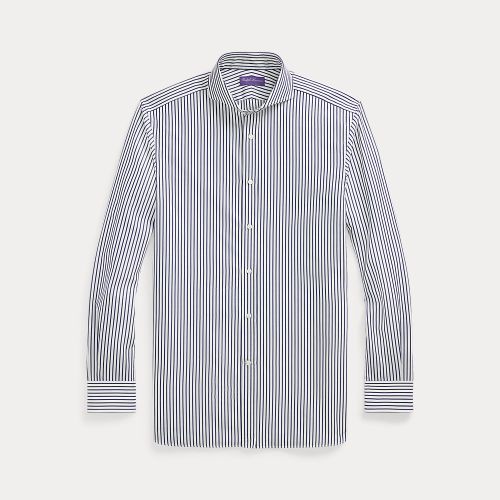 Chemise rayée en popeline - Purple Label - Modalova