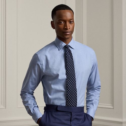 Chemise en flanelle à chevrons - Purple Label - Modalova