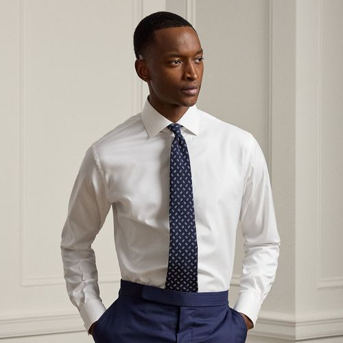 Chemise texturée à micro-losanges - Purple Label - Modalova
