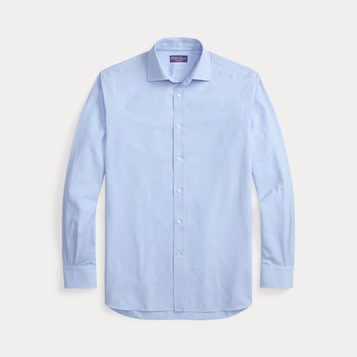 Chemise Oxford texturée à losanges - Purple Label - Modalova