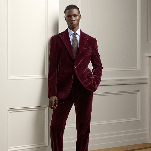 Pantalon Gregory fait main en velours - Purple Label - Modalova