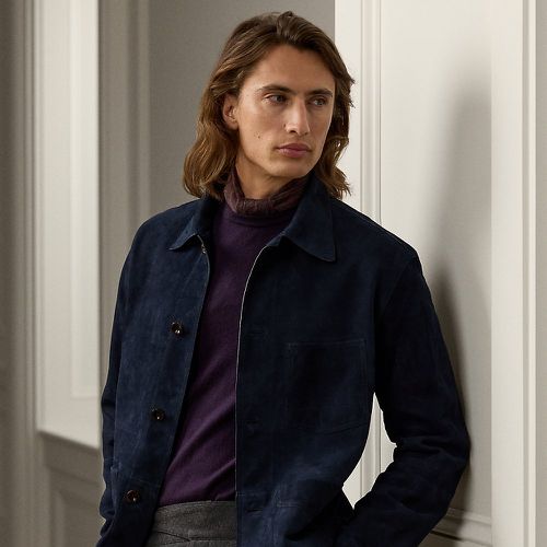 Veste Burnham en daim - Purple Label - Modalova