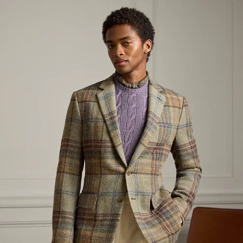 Blazer Kent écossais fait main en laine - Purple Label - Modalova