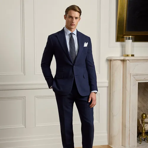 Pantalon habillé Gregory fait main - Purple Label - Modalova