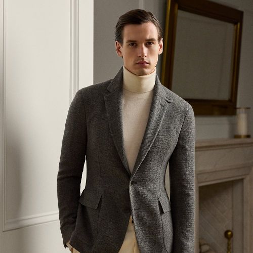 Veste Hadley faite main en cachemire - Purple Label - Modalova