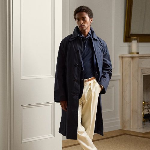 Trench balmacaan fait main rangeable - Purple Label - Modalova