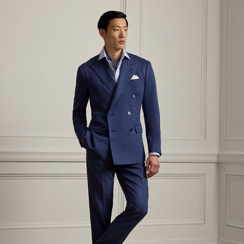 Pantalon Gregory fait main en soie - Purple Label - Modalova