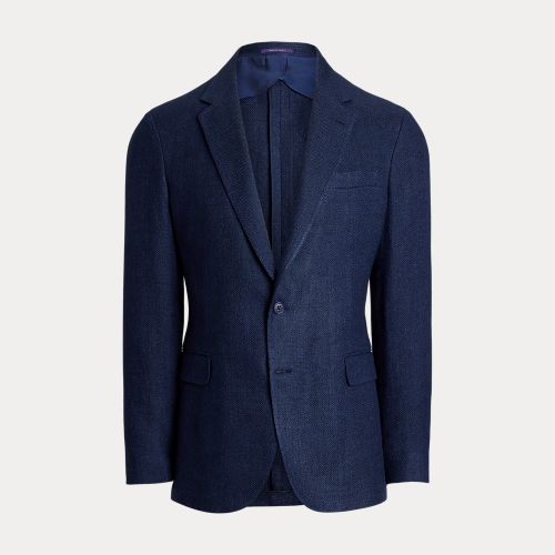 Veste Hadley faite main à chevrons - Purple Label - Modalova