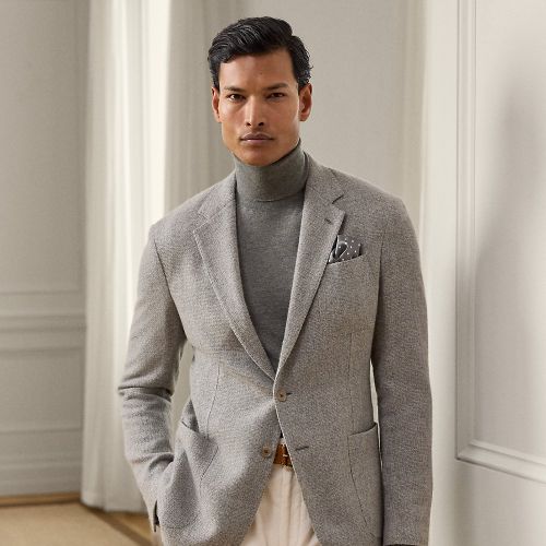 Veste Hadley faite main en cachemire - Purple Label - Modalova