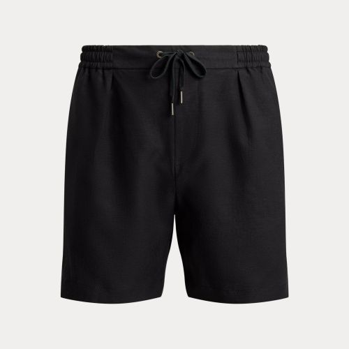 Short confectionné à la main lin et soie - Purple Label - Modalova