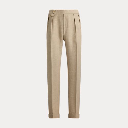 Pantalon Gregory fait main lin et soie - Purple Label - Modalova