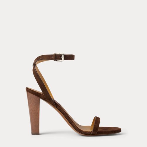 Sandales Graison vachette velours 9,5 cm - Collection - Modalova