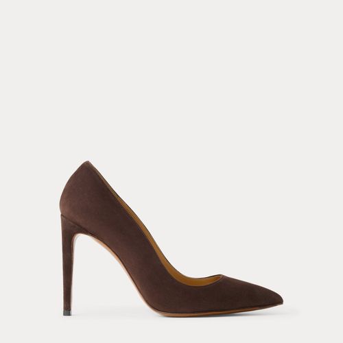 Escarpins Celia en chèvre velours 10 cm - Collection - Modalova